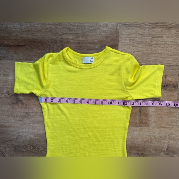 Aritzia Wilfred Free Mara Dress Highlighter Yellow Size XXS Mini Dress - Picture 6 of 13